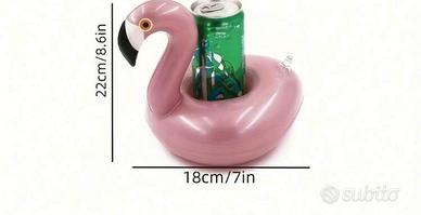 Porta bibita gonfiabile (6pz)