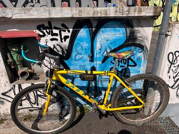 bicicletta MTB in alluminio