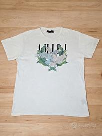Amiri White Parrots T-shirt Uomo