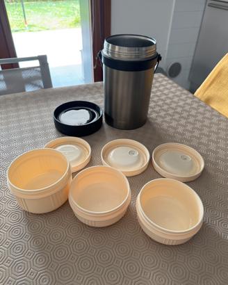 Thermos alimentare sottovuoto