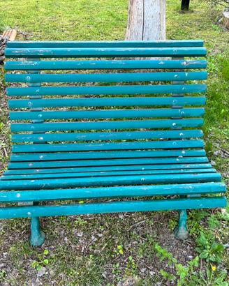 Panchina da giardino molto robusta