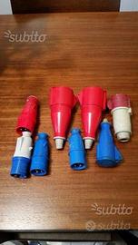 Prese e spine industriali varie 220-380 volt