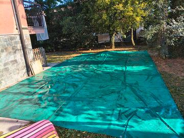 telo PVC con anelli