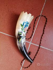 tromba a corno vintage 