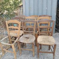 Sedie rustiche 