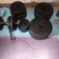 dischi x manubri e bilancieri 