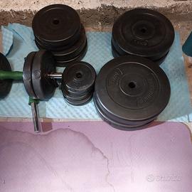 dischi x manubri e bilancieri 