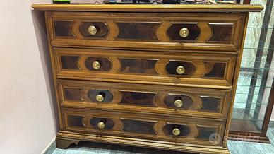Cassettiera legno anni 70