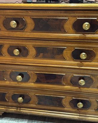 Cassettiera legno anni 70