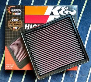 Filtro aria K&N Alfa MiTo, copri cappelliera MiTo