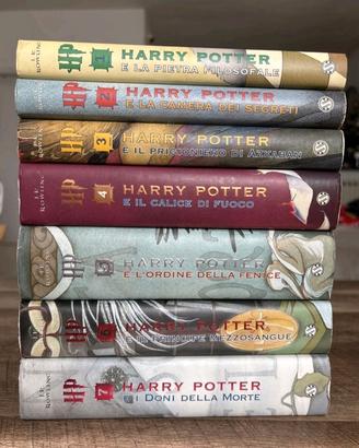 Set prima edizione libri Harry Potter 