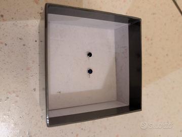 Orecchini punto luce zaffiro