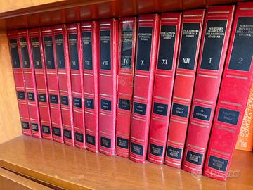 Enciclopedia universale Fabbri + due dizionari lin