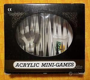 Backgammon (acrylic mini-games)