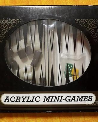Backgammon (acrylic mini-games)
