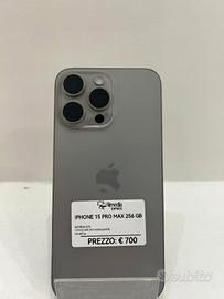 iPhone 15 Pro Max 256GB pari nuovo promo