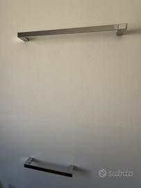 Porta asciugamani in accaio inox
