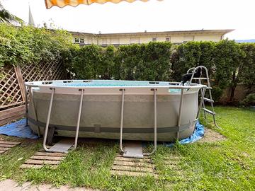 Piscina giardino 4,27 m. x  2,50 m. - 1 m. H