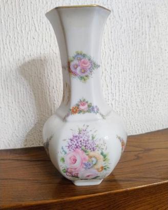 Vaso porcellana dipinto a mano stile Limo