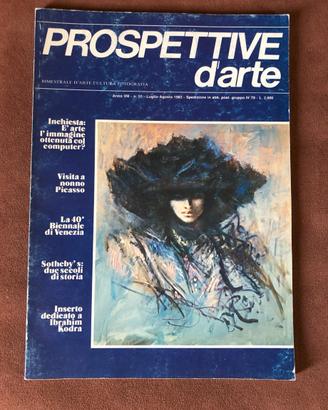 Rivista Prospettive d’Arte - Luglio/Agosto 1982
