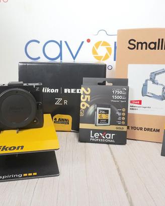 NiKON ZR Body + CFexpress 256 GB + Cage smallrig