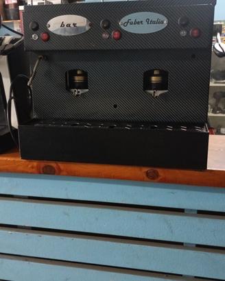 macchina da caffè 2 gruppi con vapore 