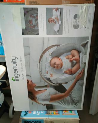 Sdraietta neonato e cubo multiuso 