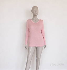 Maglia Luisa Spagnoli Vintage Rosa Pastello