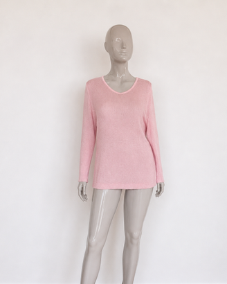 Maglia Luisa Spagnoli Vintage Rosa Pastello
