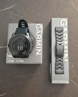 Garmin Fenix 7X Pro Sapphire Solar + QuickFit 26
