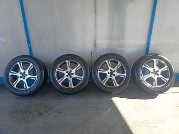 i 4 cerchi con gomme  Volvo,xc 60 a 400 euro