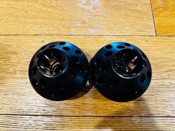 Lotto di 4 accessori per phon/asciugacapelli.