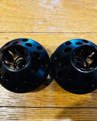 Lotto di 4 accessori per phon/asciugacapelli.