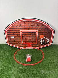 Tabellone da Basket Murale 90 cm CAP con rete