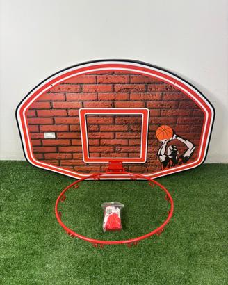 Tabellone da Basket Murale 90 cm CAP con rete