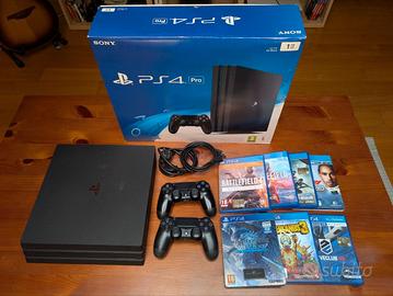 PS4 Pro 2TB + 2 Controller + Giochi