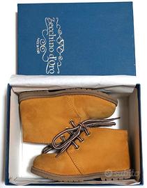 SCARPONCINI IN NABUK POLACCHINO TG 22