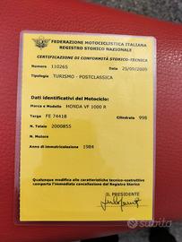Honda VF 1000R 1984