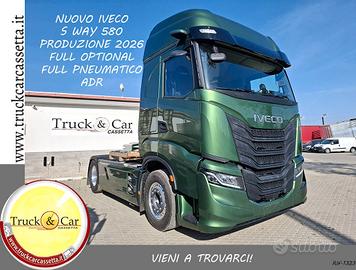 IVECO S WAY 580-NUOVO-TRATTORE ADR-FULL PNEUMATICO