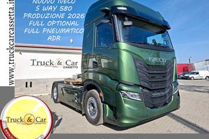 IVECO S WAY 580-NUOVO-TRATTORE ADR-FULL PNEUMATICO