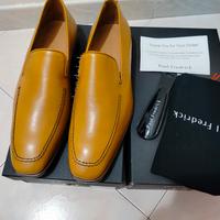 scarpe in vera pelle uomo Paul fredrick tg M11