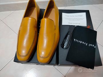 scarpe in vera pelle uomo Paul fredrick tg M11