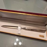 Tagliacarte acciaio-argento