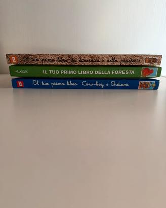 Lotto 3 libri -  collana il tuo primo libro Larus