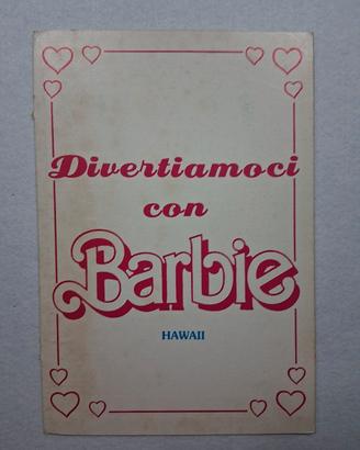 Libretto DIVERTIAMOCI CON BARBIE. Hawaii