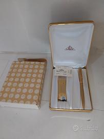 set penna + accendino lalex vintage