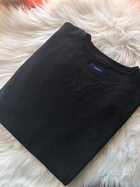 Maglione GANT 100% Cotone - Taglia L - Nero
