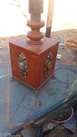 LAMPADA LUME DA TAVOLO VINTAGE CON STRUTTURA IN LE