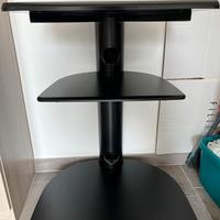 Scrivania/carrello porta pc