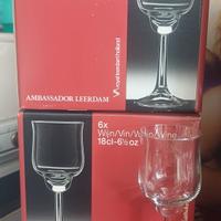 Calici Cristalleria Olandese Ambassador Leerdam - 